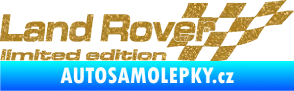 Samolepka Land Rover limited edition pravá Ultra Metalic zlatá