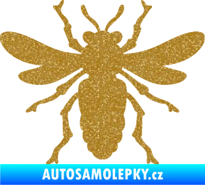 Samolepka Moucha 006 Ultra Metalic zlatá