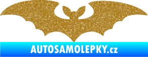 Samolepka Netopýr 006 Ultra Metalic zlatá