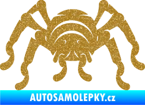 Samolepka Pavouk 018 Ultra Metalic zlatá