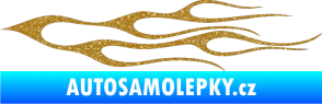 Samolepka Plameny 021 Ultra Metalic zlatá