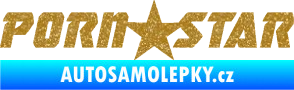 Samolepka Porn star  Ultra Metalic zlatá