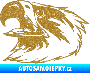 Samolepka Predators 020 levá Ultra Metalic zlatá