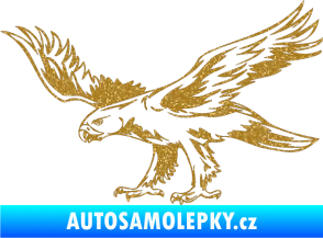 Samolepka Predators 043 levá Ultra Metalic zlatá