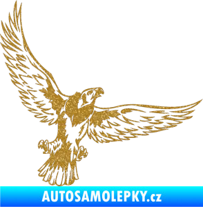 Samolepka Predators 044 pravá Ultra Metalic zlatá
