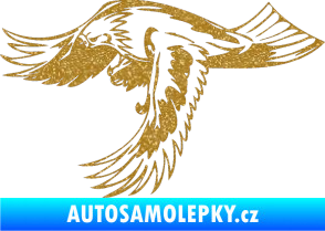 Samolepka Predators 048 levá Ultra Metalic zlatá
