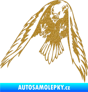 Samolepka Predators 055 levá Ultra Metalic zlatá