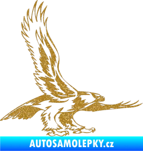 Samolepka Predators 068 pravá Ultra Metalic zlatá