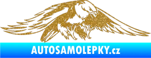 Samolepka Predators 074 pravá Ultra Metalic zlatá