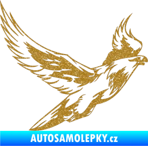 Samolepka Predators 088 pravá Ultra Metalic zlatá