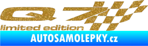 Samolepka Q7 limited edition pravá Ultra Metalic zlatá