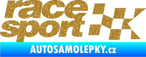 Samolepka Race sport Ultra Metalic zlatá