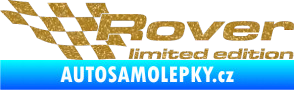Samolepka Rover limited edition levá Ultra Metalic zlatá