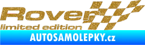 Samolepka Rover limited edition pravá Ultra Metalic zlatá