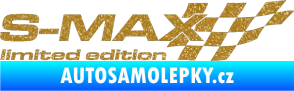 Samolepka S-MAX limited edition pravá Ultra Metalic zlatá