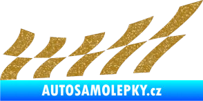 Samolepka Šachovnice 029 Ultra Metalic zlatá
