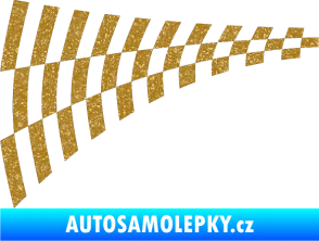 Samolepka Šachovnice 048 Ultra Metalic zlatá