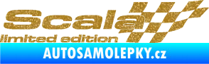 Samolepka Scala limited edition pravá Ultra Metalic zlatá