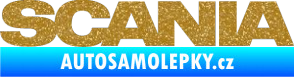 Samolepka Scania Ultra Metalic zlatá