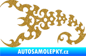 Samolepka Štír 015 levá Ultra Metalic zlatá
