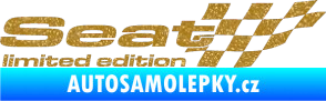 Samolepka Seat limited edition pravá Ultra Metalic zlatá