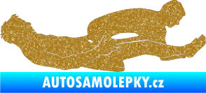 Samolepka Sexy siluety 029 Ultra Metalic zlatá