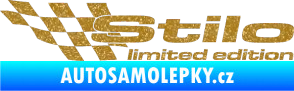 Samolepka Stilo limited edition levá Ultra Metalic zlatá