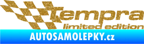 Samolepka Tempra limited edition levá Ultra Metalic zlatá