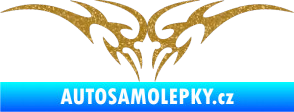 Samolepka Tetování 001 Ultra Metalic zlatá