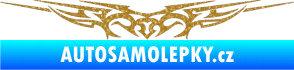 Samolepka Tetování 015 Ultra Metalic zlatá