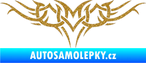 Samolepka Tetování 021 Ultra Metalic zlatá