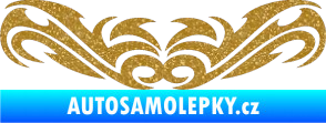 Samolepka Tetování 036 Ultra Metalic zlatá