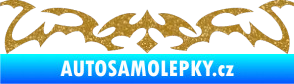 Samolepka Tetování 049 Ultra Metalic zlatá