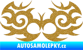 Samolepka Tetování 056 Ultra Metalic zlatá
