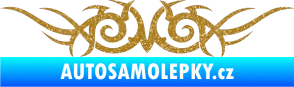 Samolepka Tetování 058 Ultra Metalic zlatá