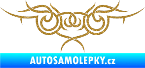 Samolepka Tetování 059 Ultra Metalic zlatá