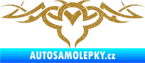 Samolepka Tetování 062 Ultra Metalic zlatá