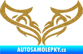 Samolepka Tetování 063 Ultra Metalic zlatá