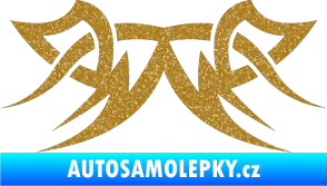 Samolepka Tetování 064 Ultra Metalic zlatá
