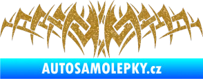 Samolepka Tetování 075 Ultra Metalic zlatá