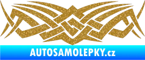 Samolepka Tetování 076 Ultra Metalic zlatá