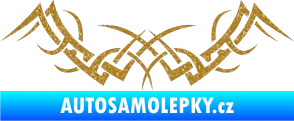 Samolepka Tetování 087 Ultra Metalic zlatá