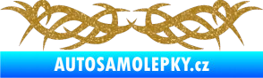 Samolepka Tetování 109 Ultra Metalic zlatá