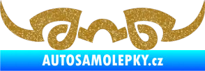 Samolepka Tetování 127 Ultra Metalic zlatá