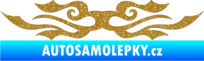 Samolepka Tetování 134 Ultra Metalic zlatá