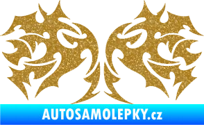 Samolepka Tetování 197 Ultra Metalic zlatá