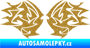 Samolepka Tetování 205 Ultra Metalic zlatá