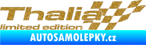 Samolepka Thalia limited edition pravá Ultra Metalic zlatá