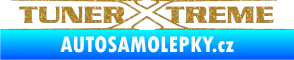 Samolepka Tuner extreme obrys Ultra Metalic zlatá