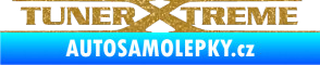 Samolepka Tuner extreme plny Ultra Metalic zlatá